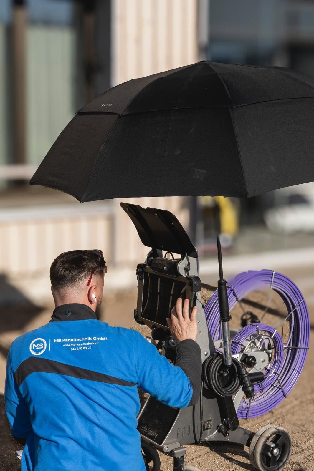 Kanal-TV-Untersuchung mit modernster Kameratechnik