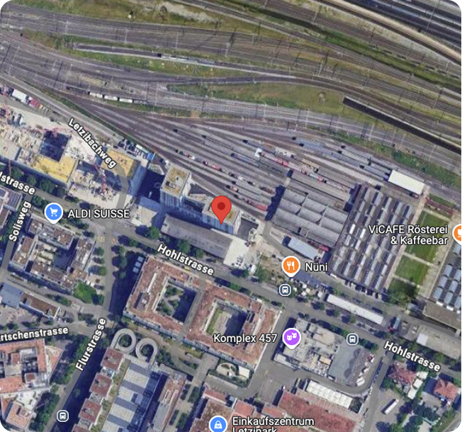 Standortvorschau MB Kanaltechnik Zürich